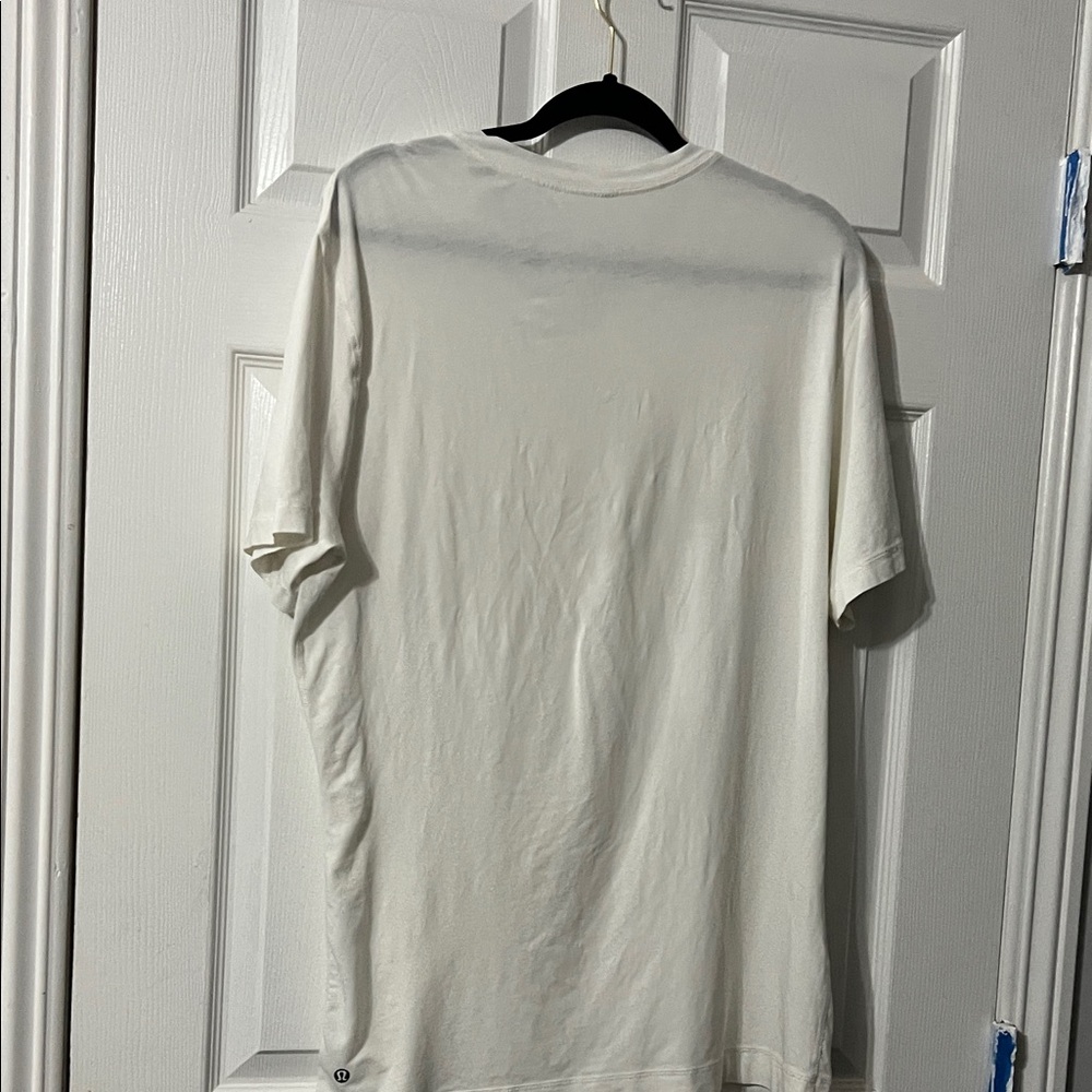 lululemon athletica white V-Neck Tee - Picture 5 of 5